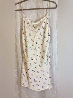 Forever 21 Martini Print Slip Dress in Size Small | 🍸| Squeeze the Day 🍋